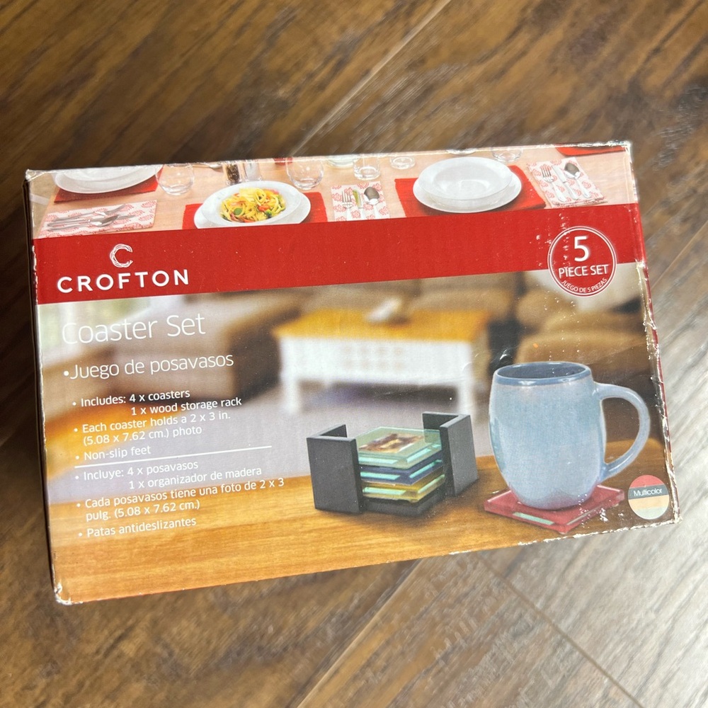 NIB Crofton coaster set of 4